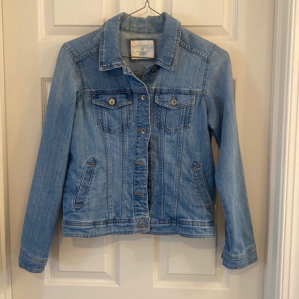 Womens Sonoma Jean Jacket, M